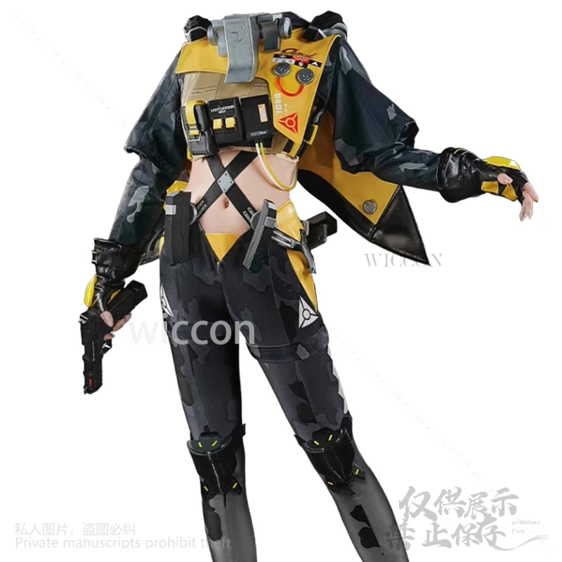 Anime Oboles Squad Trigger Kostuum Voor Game Zenless Zone Nul Cosplay Props Bril Sexy Jirai Kei Uniform Voor Meisjes Aangepaste