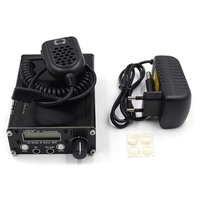 New USDR USDX+Plus V2 8-Band SDR Transceiver HF SSB QRP LCD with Display Speaker Microphone HF Transceiver with EU Plug