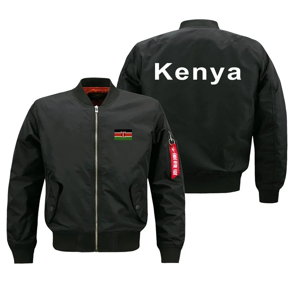 

Funny Kenya Military Flight Aviation Men Ma1 Bomber Jacket Outdoor Windproof Man Baseball Coats men clothing