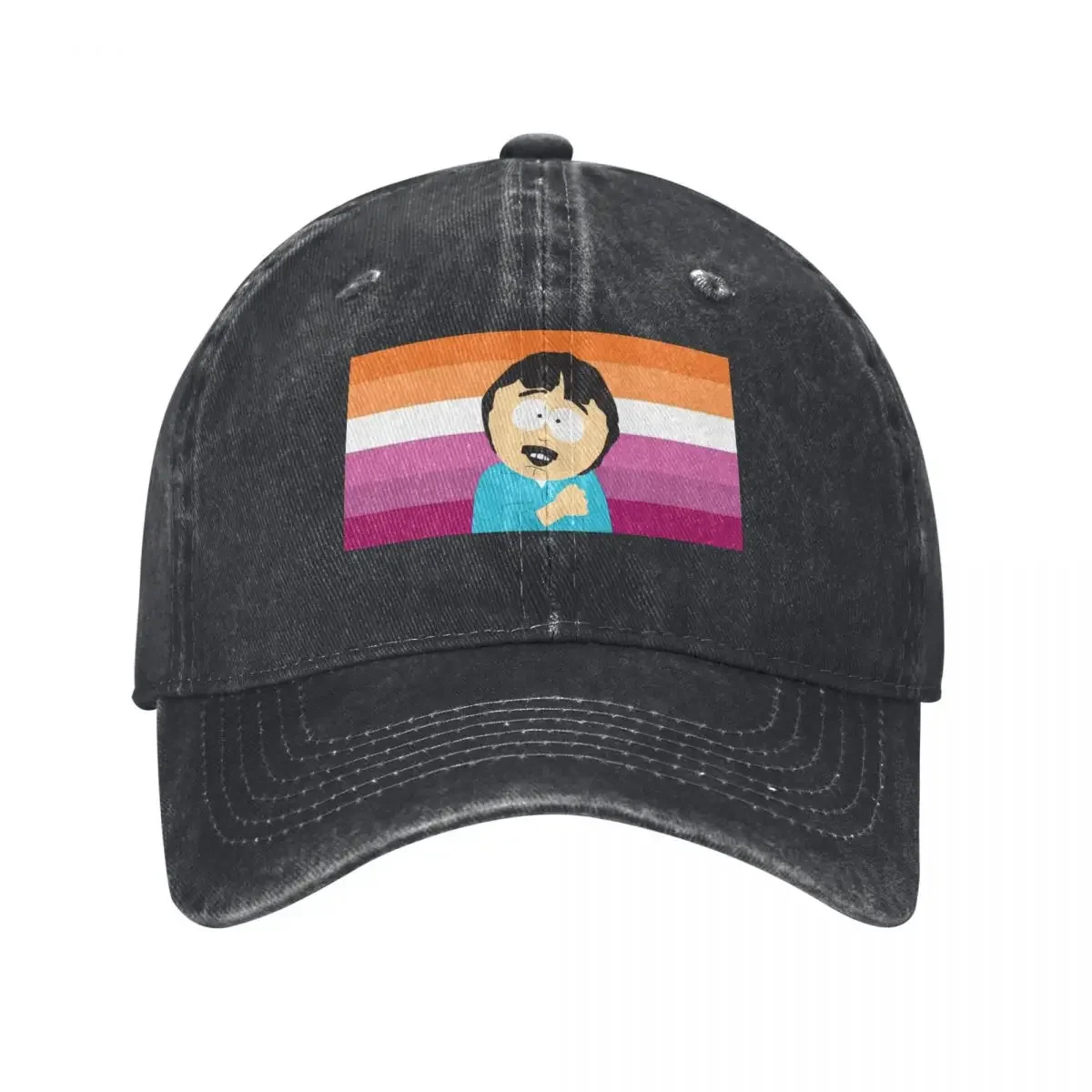 Saphic Randy Marsh Baseball Cap foam party Hat Military Cap Man Mountaineering Women's 2024 Men's