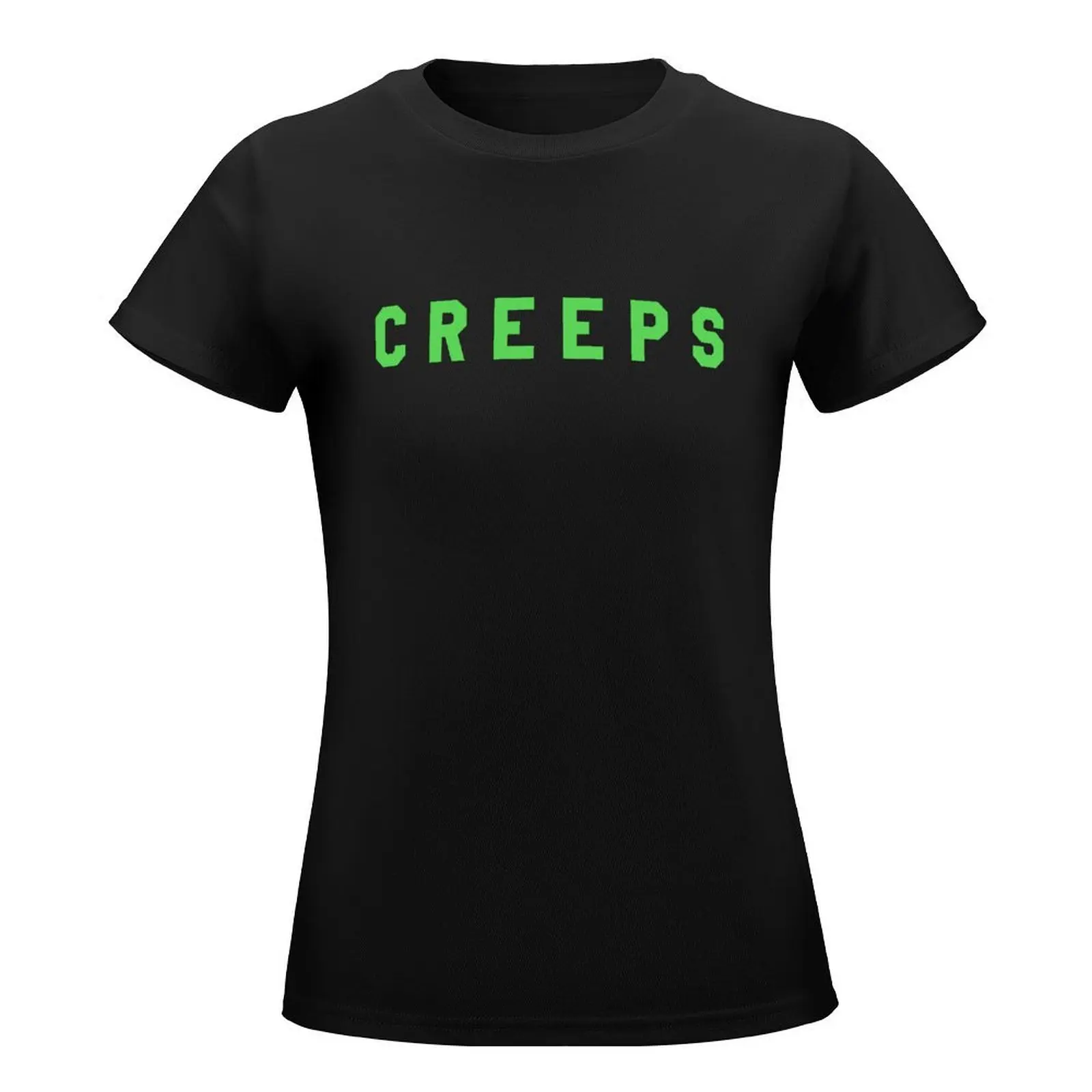 CREEPS T-Shirt female tops shirts graphic tees Women's cotton t-shirt