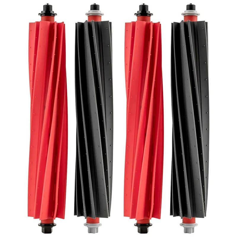 AC66 Roller Brushes for Roborock S8 MaxV Ultra/ S8 Max Ultra/ Q Revo Master Robot Vacuum Dual Rubber Brush Replacement Parts