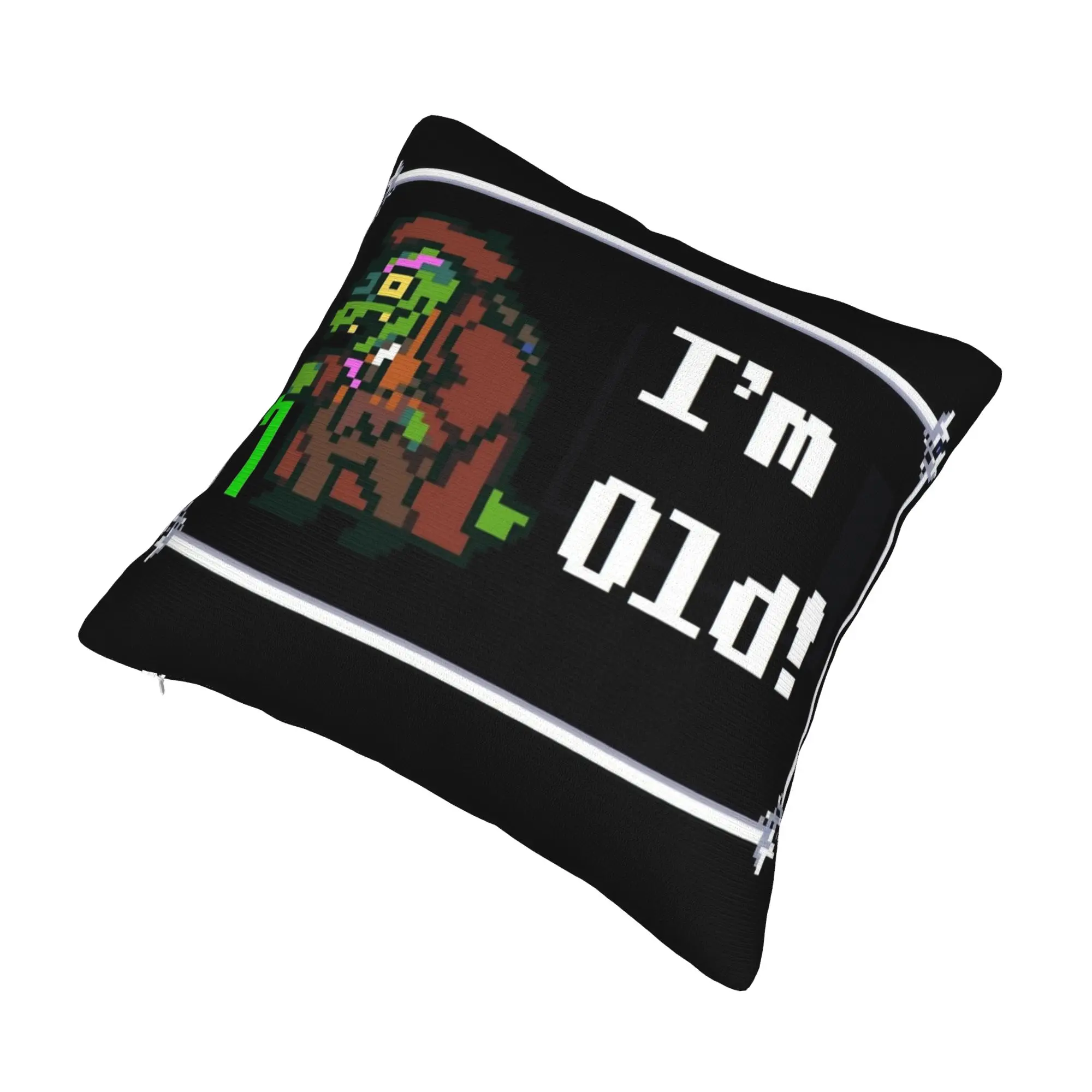 Gerson I'm Old! Deltarune Pillowcase Printed Fabric Cushion Cover Decor  Throw Pillow Case Cover Chair Wholesale 40X40cm