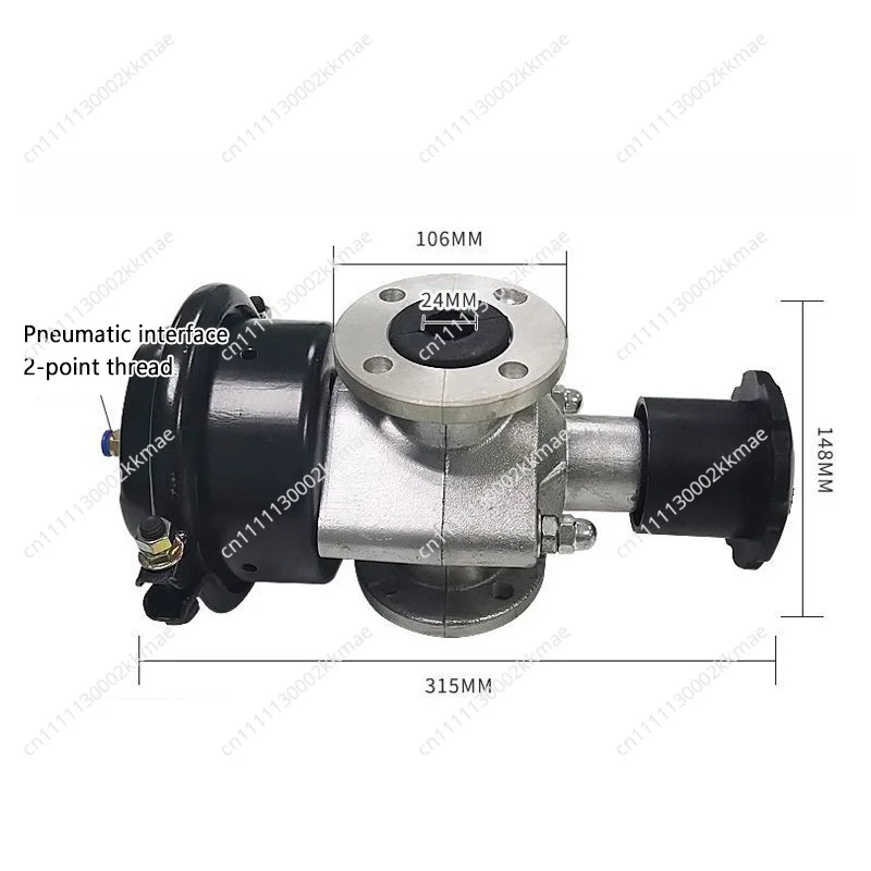 Pneumatic Abrasive Control Valve, Sand Regulating Valve for Mobile Sandblasting Machine