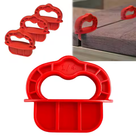 12Pcs Deck Board Spacer Rings Lightweight Interlayer Spacing Tool Deck Fixture Spacing Ring for Pressure Treated Composite Plank
