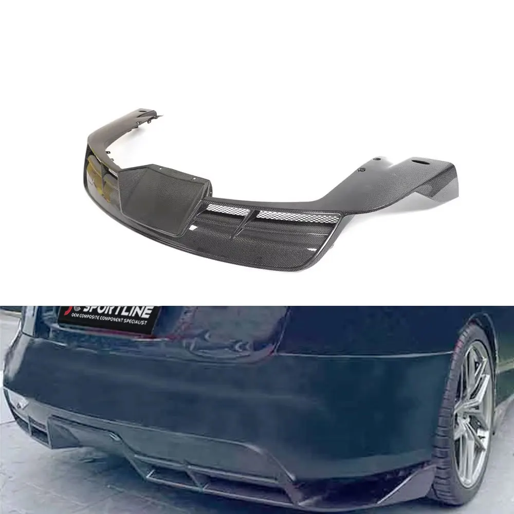 

Carbon Fiber Rear Bumper Diffuser for Tesla Model S Plaid 2021 2023 EV Body Kits