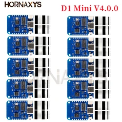 1-10pcs/D1 Mini V4.0.0 - For WEMOS WIFI Internet of Things Board based ESP8266 4MB MicroPython Nodemcu for Arduino Compatible