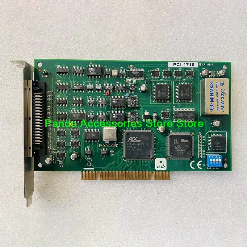 Imagem -02 - Rev a1 Original para a Entrada Análoga de Alta Resolução 16 Canais do Bocado de Advantech com Taxa de Amostragem de 1k Fifo 250ks s Pci1716