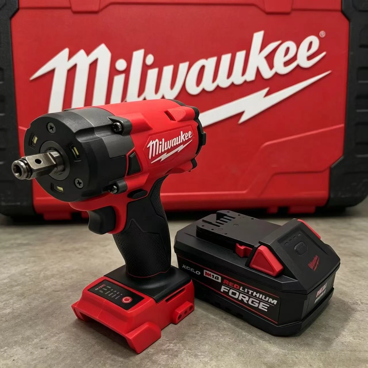 

M18™ REDLITHIUM™ FORGE™ 6.0Ah Battery replacement compatible with high-quality Milwaukee 6000Ah cordless FIW212 power tools