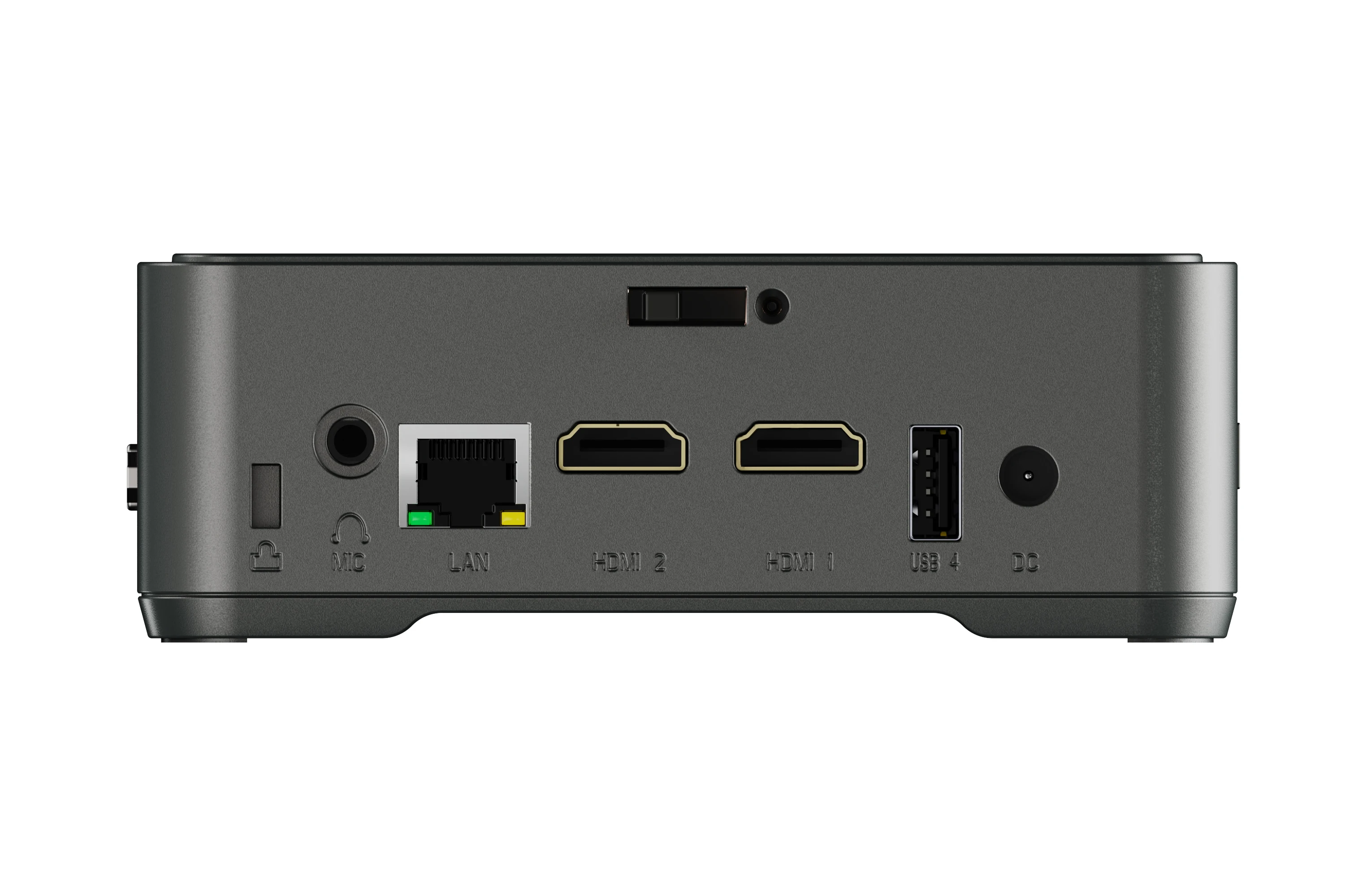 GK3V-Mini PC de cuatro núcleos Intel Apollo Lake Celeron J4125, Windows 10, 8GB de RAM, 256GB de ROM, USB 3,0, CA, Wifi, 2 x HD-MI, 1 x VGA, HTPC de escritorio