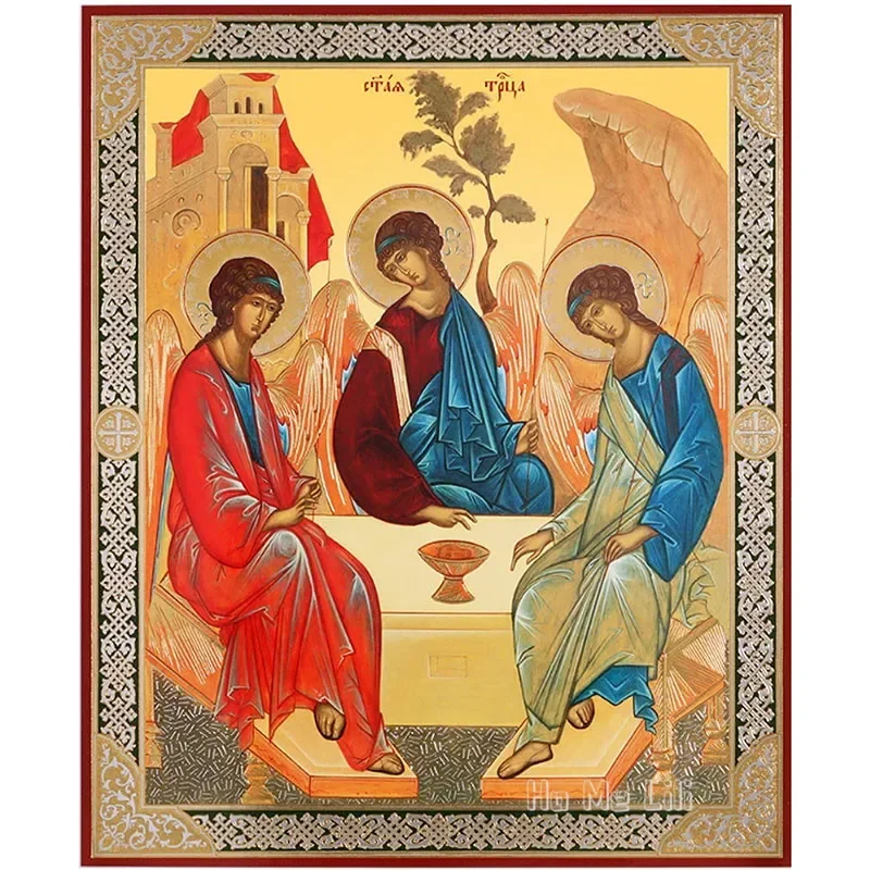 Religious Gifts Russian Orthodox Holy  Icon Poster Home Decor