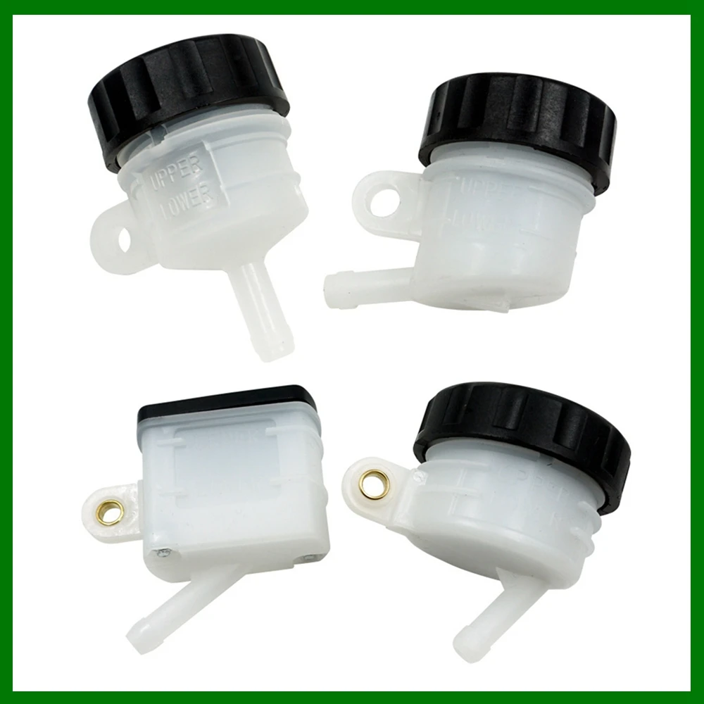 Universal Motorcycle Lever Brake Oil Tank Foot Brake Master Cylinder Oil Cup Fluid Bottle Reservoir Dirt Bike Scooter Pitbike