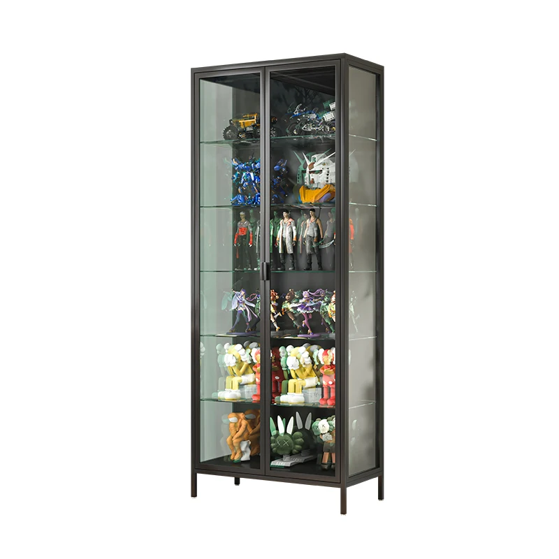 Figure display cabinet LEGO glass display cabinet building block blind box model display cabinet