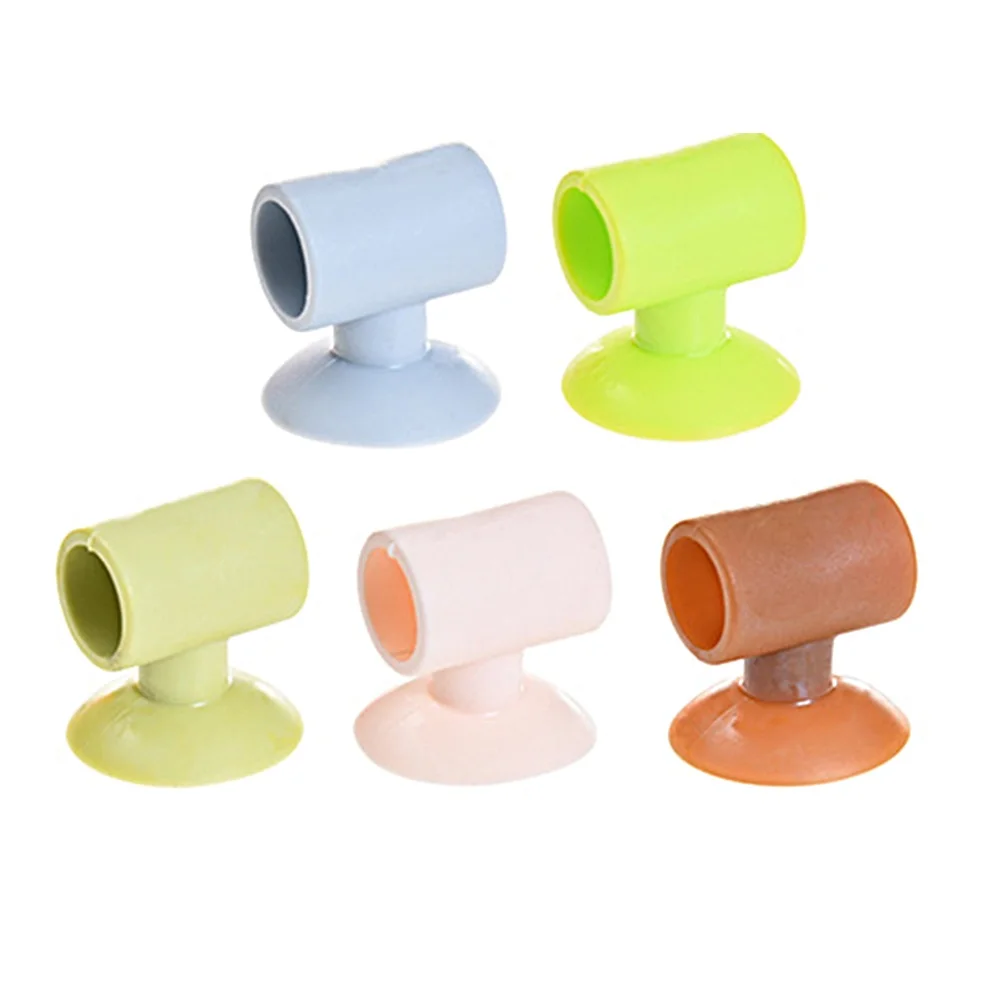 

5pcs Silicone Anti Collision Door Handle Crash Pad Wall Protectors Self Adhesive Bumper Guard Stopper (Random Color)