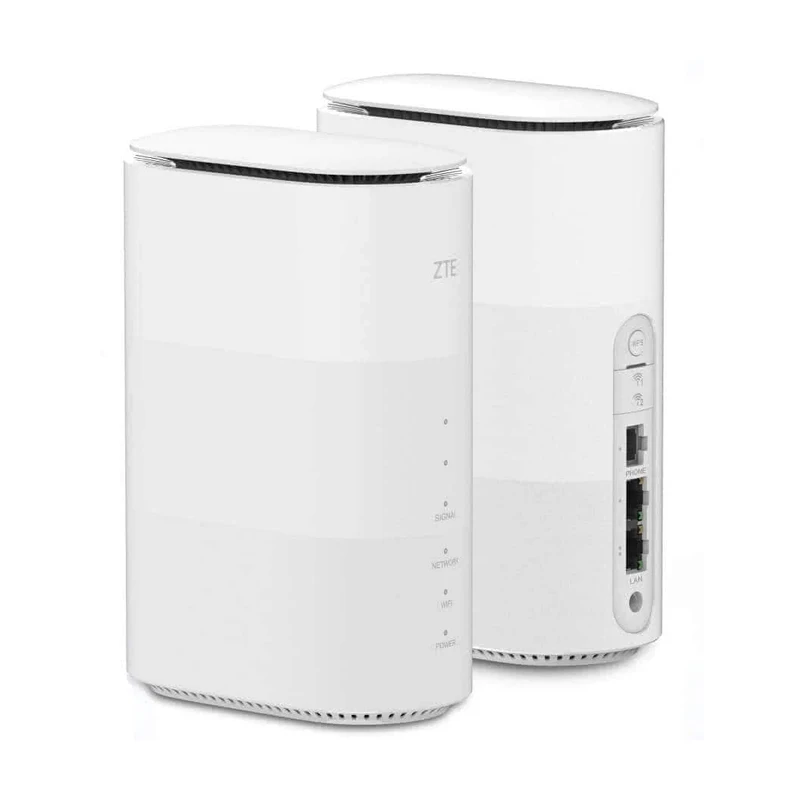 ZTE MC801A Pro WiFi 6 AX3600 SDX62 5G راوتر لاسلكي 4G LTE Cat16 ثنائي النطاق نقطة اتصال متنقلة RJ11 5G بطاقة Sim جيجابت جهاز توجيه منزلي