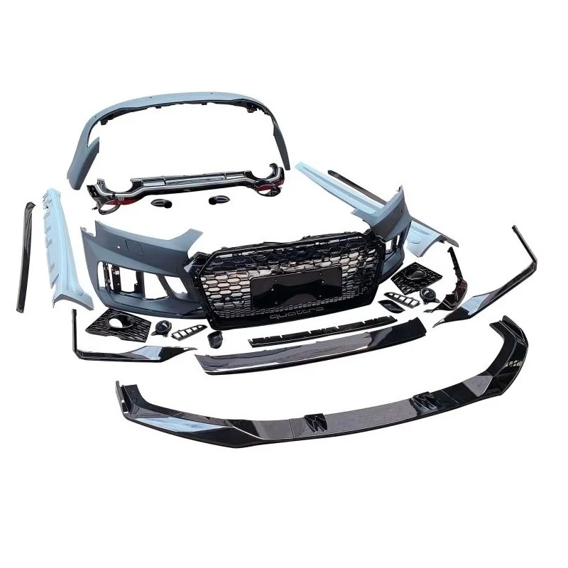 

STLF RS5 Style Bodykit for Audis A5 S5 B9 Change to RS5 Sport Back 17-19 Body Kit Facelift with Front and Rear Bumper Assembly