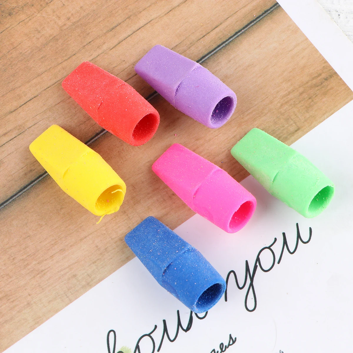 

colorful eraser stationery eraser pencil eraser Erasers eraser tops set