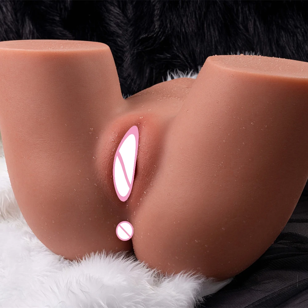 Sex Toys for Men 3D Big Ass Silicone Sex Dolls and Tpe Realistic Vagina Male Masturbator Real Size Ass Double Channels Anal Anus - Image 5