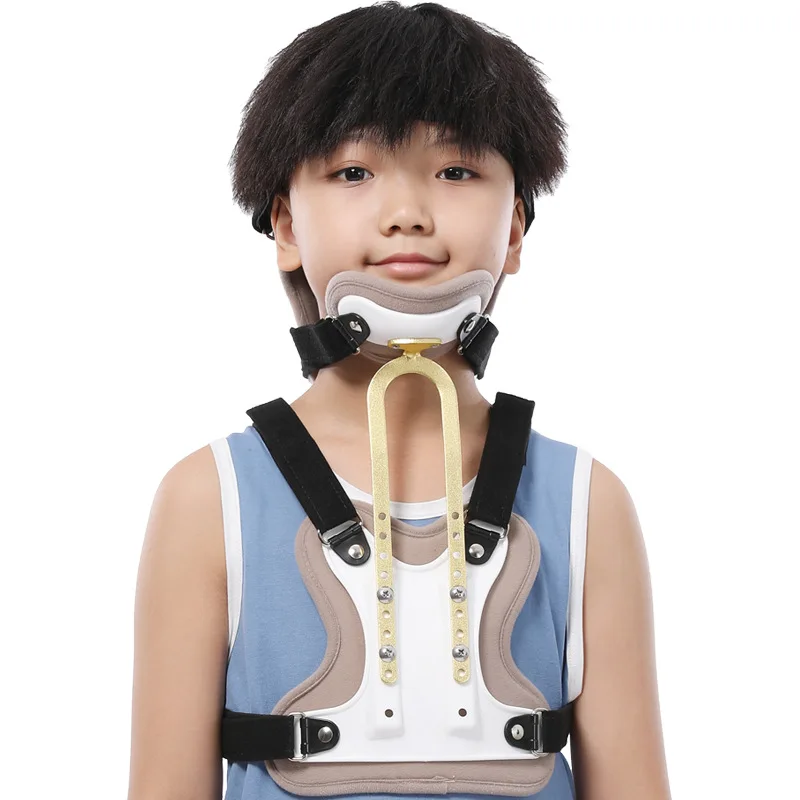 child/adult neck support head and neck chest orthopedic torticollis brace cervical vertebra holder