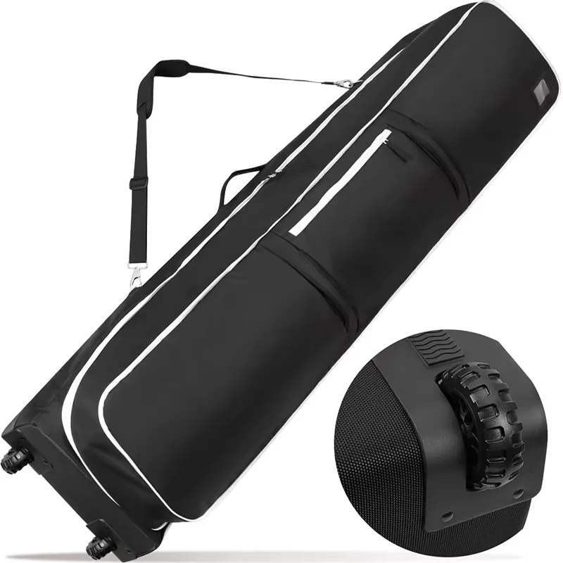 

Waterproof tote, ski bag with straps and shoulder straps, outdoor travel, snowboard, boot rod, gear supplies, sports storage bag