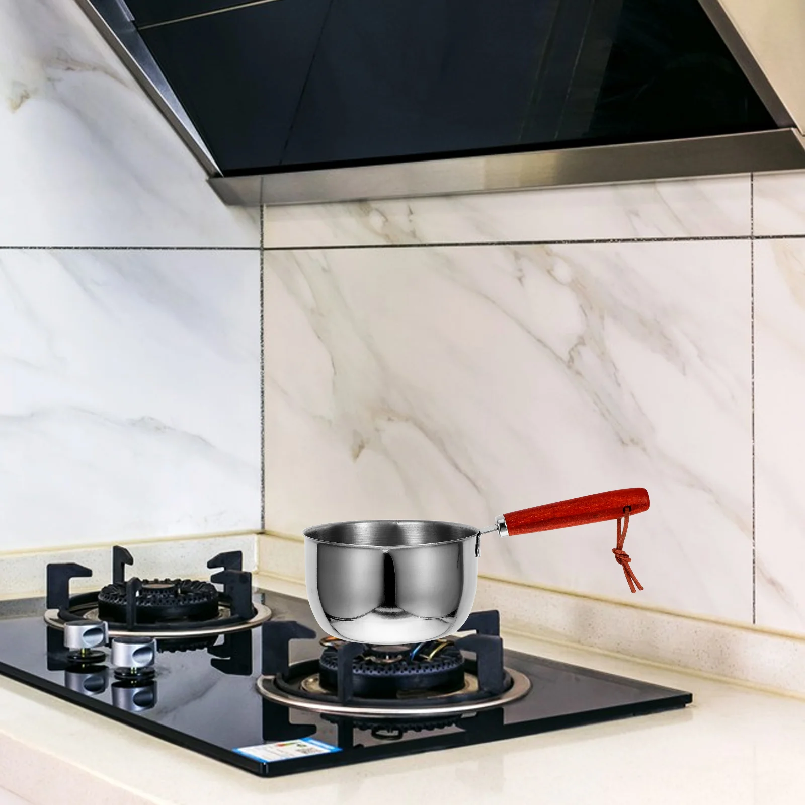 

Stainless Steel Hot Oil Pot Mini Saucepan Small Butter Melting Pot Milk Warmer Pan for Cooking Sauce Stew Mini Pots for Cooking