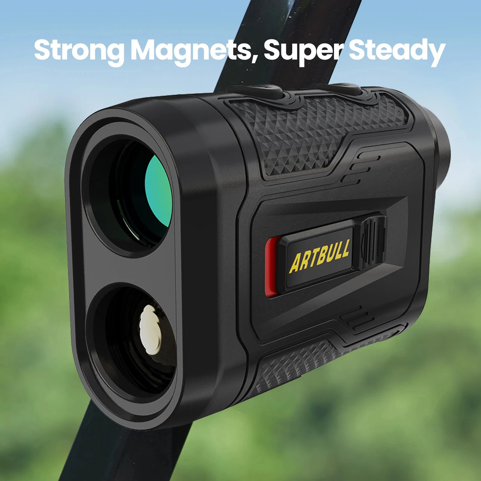 1000m Rechargeable Slope Adjusted Flag-Lock Vibration Distance Meter Outdoor Laser Rangefinder Golf Magnet