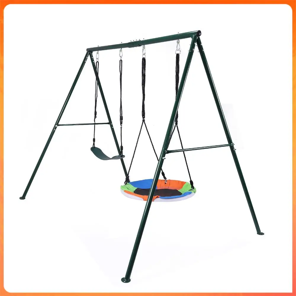 Triangular Frame Hammock Rack Wear Resist Multi-Player Swinging Stand Multi-Purpose for Universal Swing Soft Board Swing