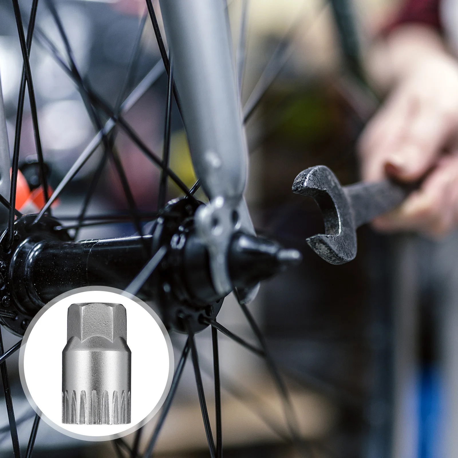 

Center Shaft Withdrawal Portable Bike Repair Tool For Bottom Bracket Removal Axle Dismounting Maintenance Tool Bicycle