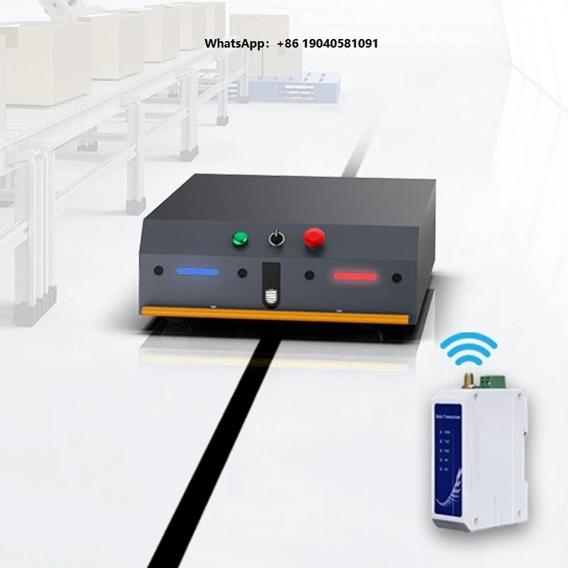 High Efficiency AGV Robot Automated Guided Vehicle for Warehouse Pallet Movement Industrial Logistics Automation Equipment