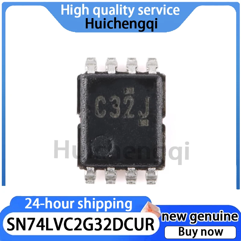 10PCS Original Genuine SN74LVC2G32DCUR VSSOP-8 Dual Channel 2-input Positive or Gate Chip