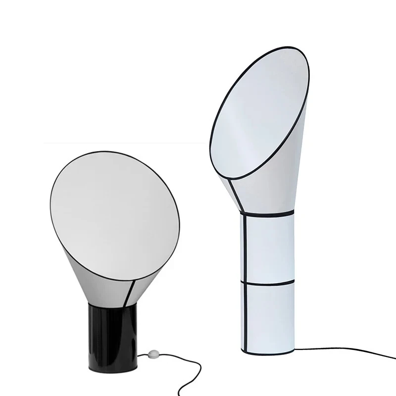 Lampa podłogowa Grand Cargo włoski design unikalne lampy podłogowe minimalistyczna estetyczna lampa do dekoracji salonu narożna sofa światło