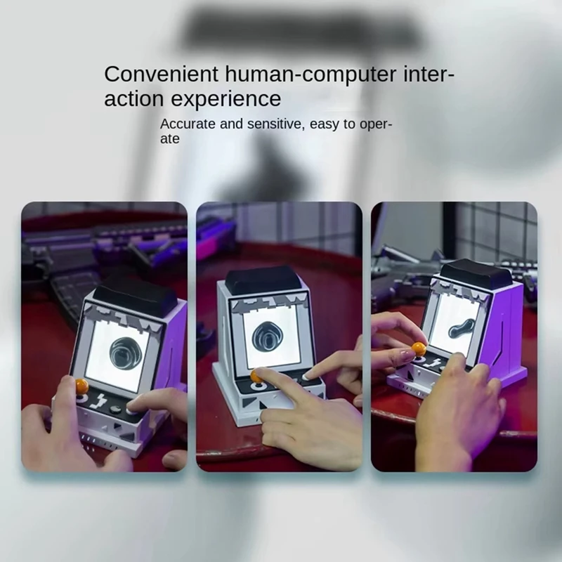 مصباح إيقاع الموسيقى من Ferrofluid، مكبرات صوت سطح المكتب لاقط السوائل المغناطيسية، مصباح عرض بصري رفيق وليس مكبر صوت