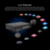MOVMAGIC MF10S MF10 4KP60 5CH プロフェッショナルビデオスイッチャー SDI 入力および出力ビデオミキサー 8 層能力 10.1 インチ画面 4