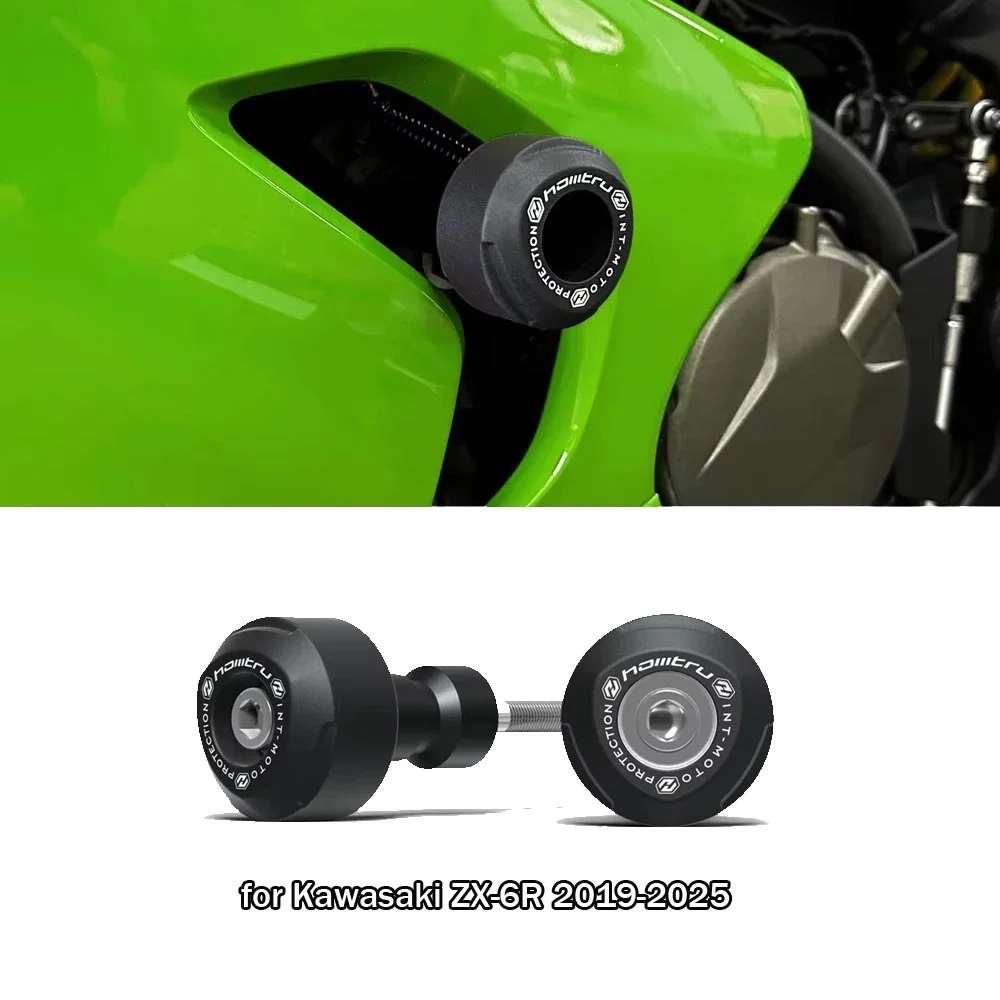 

Motorcycle Accessories Anti Fall Protection Ball for Kawasaki ZX-6R ZX6R 2019-2023