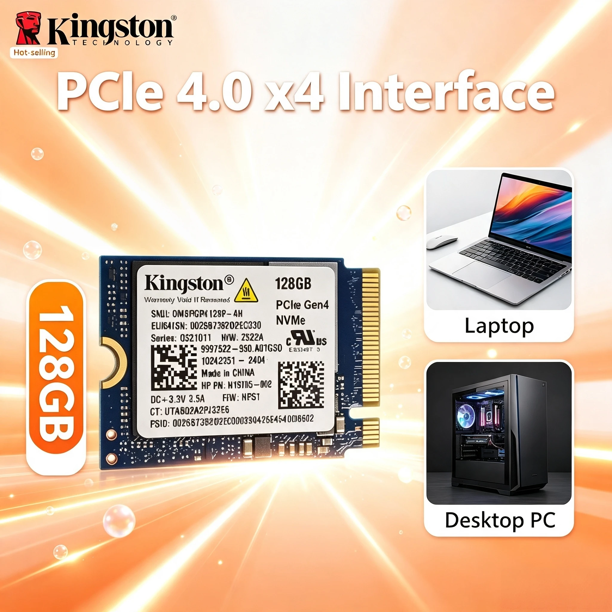 kingston-new-nvme-pcie-40-m2-2230-128gb-oem内蔵ssdソリッドステートドライブ高速-ノートパソコンpc-steam-deck-pro-アップグレード用