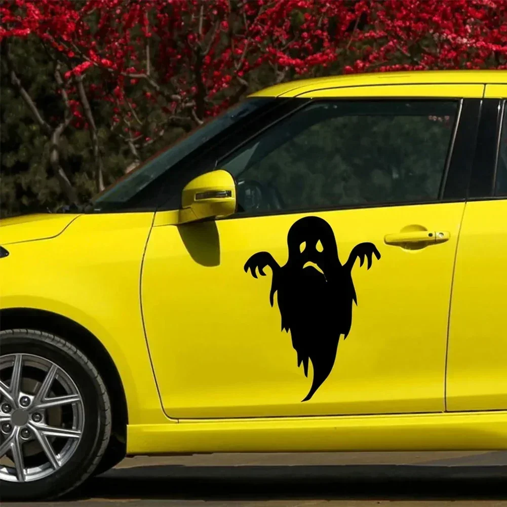 10Pcs Ghostly Auto Accessories Horror Car Decals Waterproof Vinyl Sticker Specter Stickers  High Quality Vinyl Decals Stay