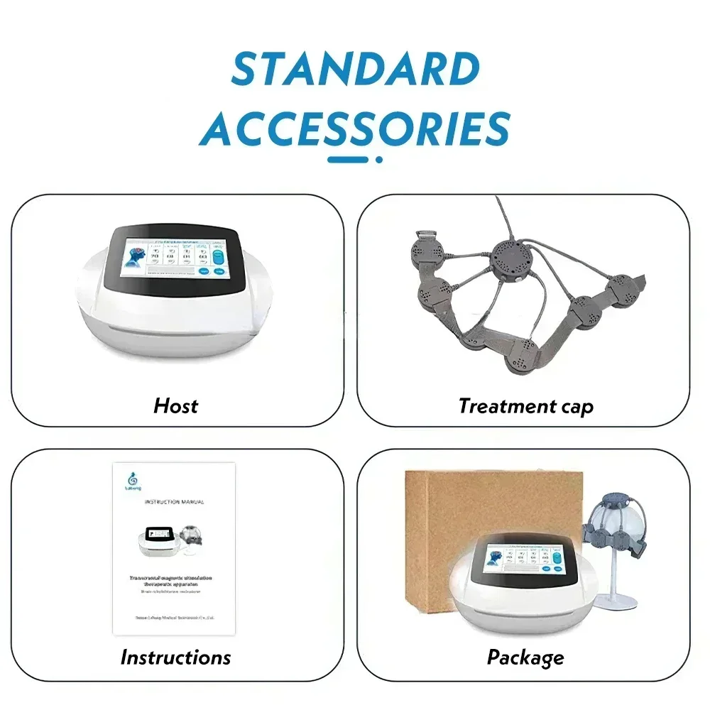 RTMS Transcranial Magnetic Stimulator for Cerebrovascular Diseases Insomnia Melancholia Anxiety Psychosis Mental Disease