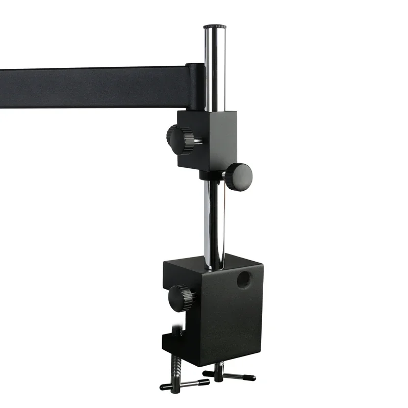 Adjustable Direction Articulating Arm Pillar Clamp Holder Bracket 76mm Microscope Stand For Stereo Trinocular Microscope