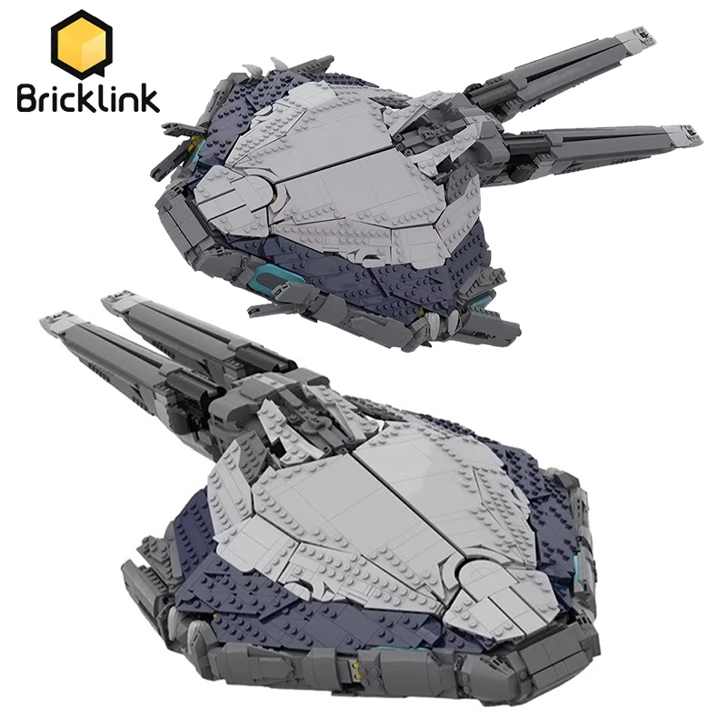 Bricklink Ideas Star Game Warframeds Tenno Liset Landing Craft Bricks MOC Spaceship Sets Building Blocks Kid Toys Adults Gift