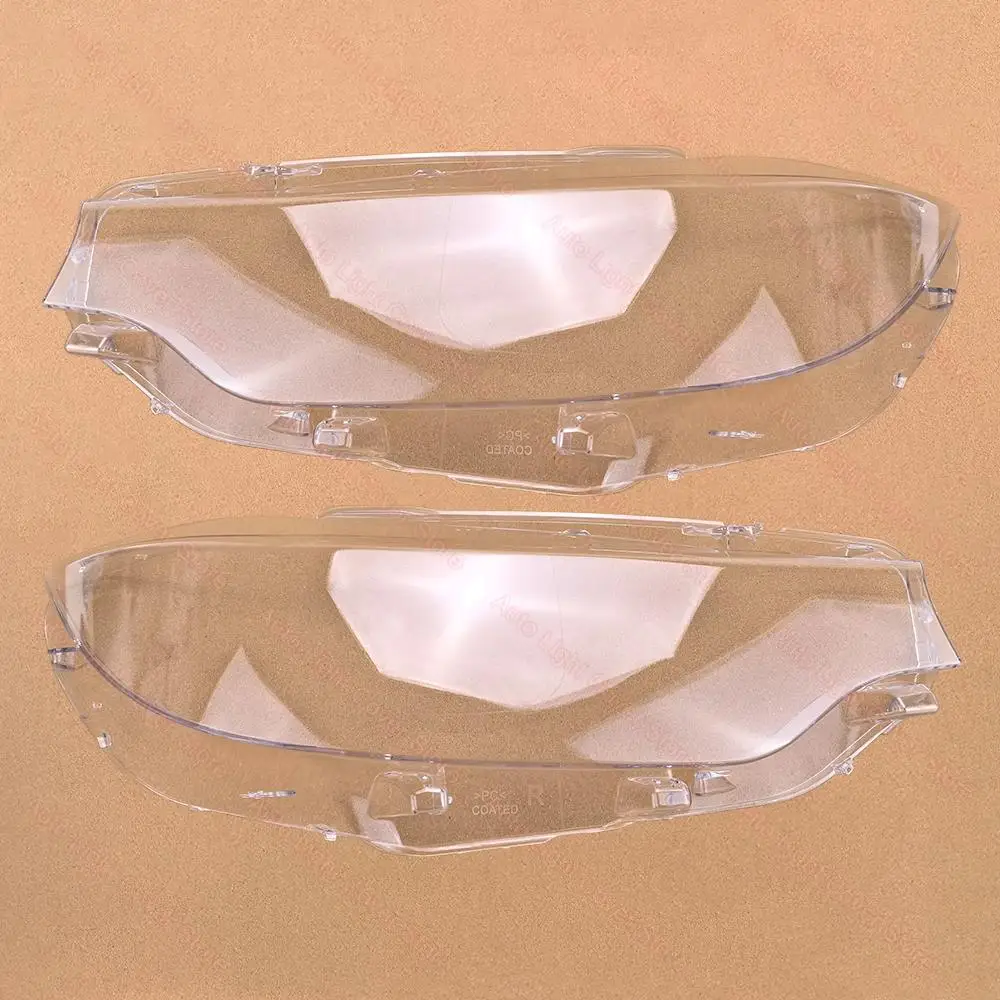 Headlight Lens Cover For BMW 4 Series F32 F33 F36 F82 2017-2020 2Pcs PC High Transparency Perfect Fit Durable Direct Replacement