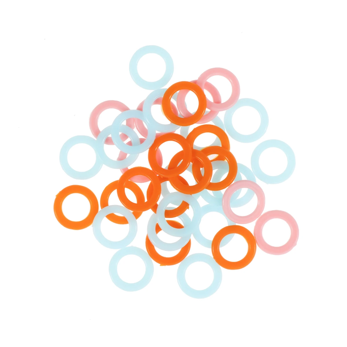 

300pcs Colorful Hook Ring Stitch Markers 1cm 1 2cm 1 5cm Knitting Accessories Crochet Marker Rings Sewing Tools