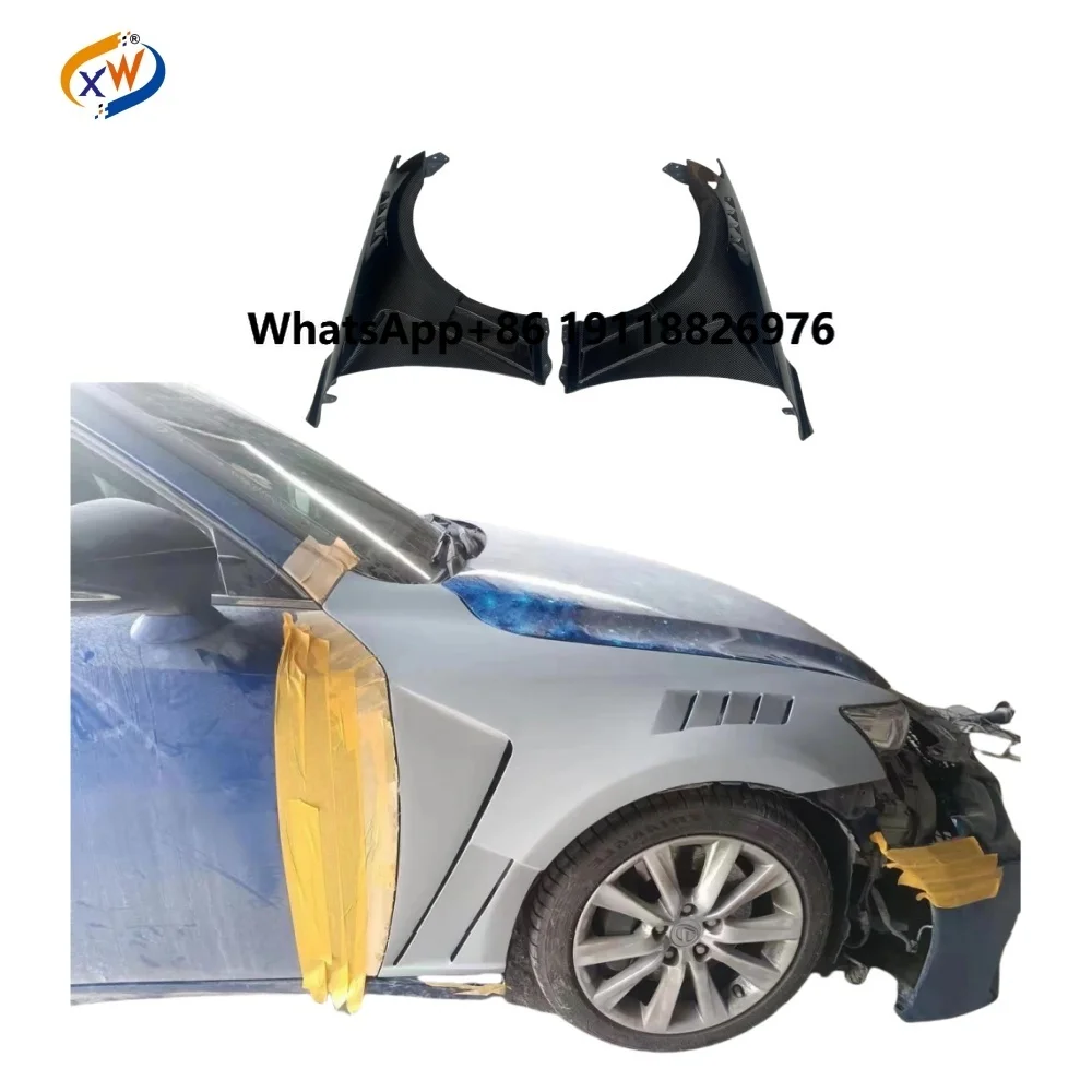 

For 13-18 Lexus IS Carbon Fiber Fender High Quality Automotive Specific Carbon Fiber Leaf Protection Side Panel