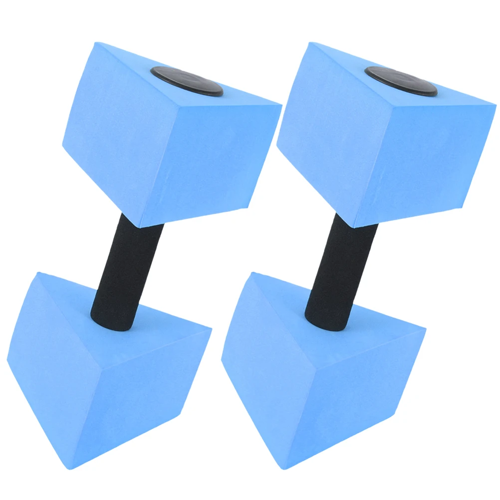

2pcs Water Dumbbells EVA Pool Exercise Triangular Weights Aqua Fitness Equipment Low Absorption Resistance Training