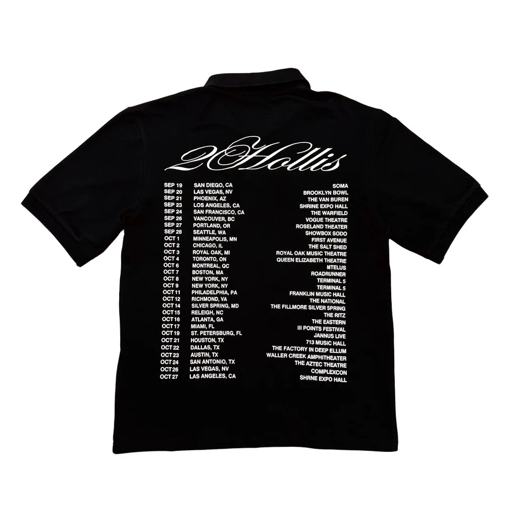 New Novelty Men destroy lonely eu tour merch Polo Opium Fashion Polo Shirts Shirt  Skateboard Cotton Polos Top Tee #E96