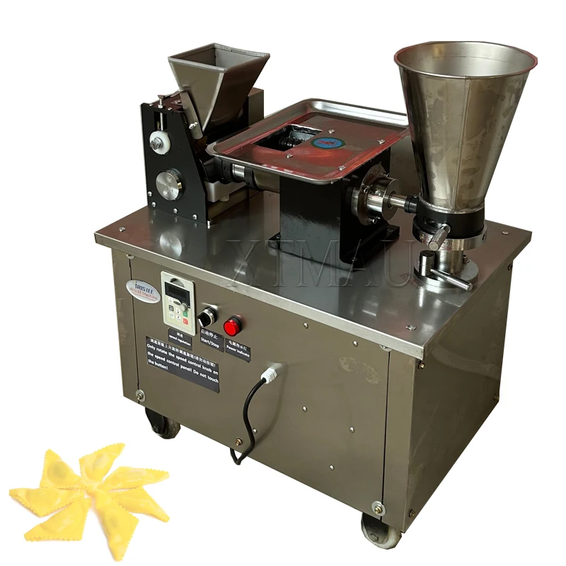 Automatic Dumpling Spring Roll Machine Stainless Steel Gyoza Empanada Maker 110v Samosa Making Machine For Restaurants