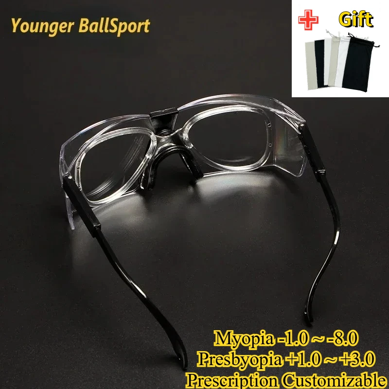 

Myopia Work Safety Goggles Anti-Splash Wind Dust Proof Protective Glasses Optical Lens Frame for Research Cycling Eyes Protector