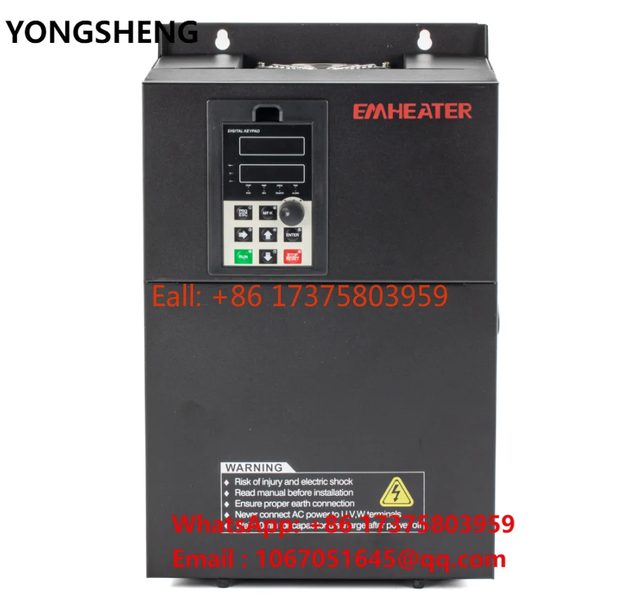 3 Ph 380V 75kw vector control frequency inverter AC motor speed controller VFD Drive Pump Inverter 50HZ to 60HZ