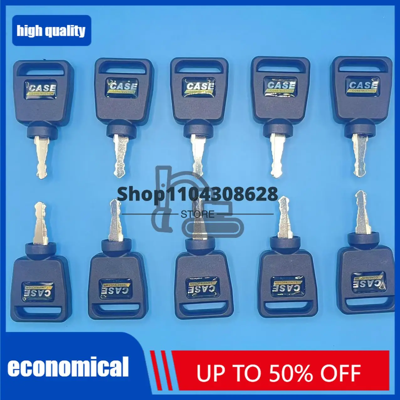 25PCS KEYS Ignition  Key For Case New Holland Excavator Tractors