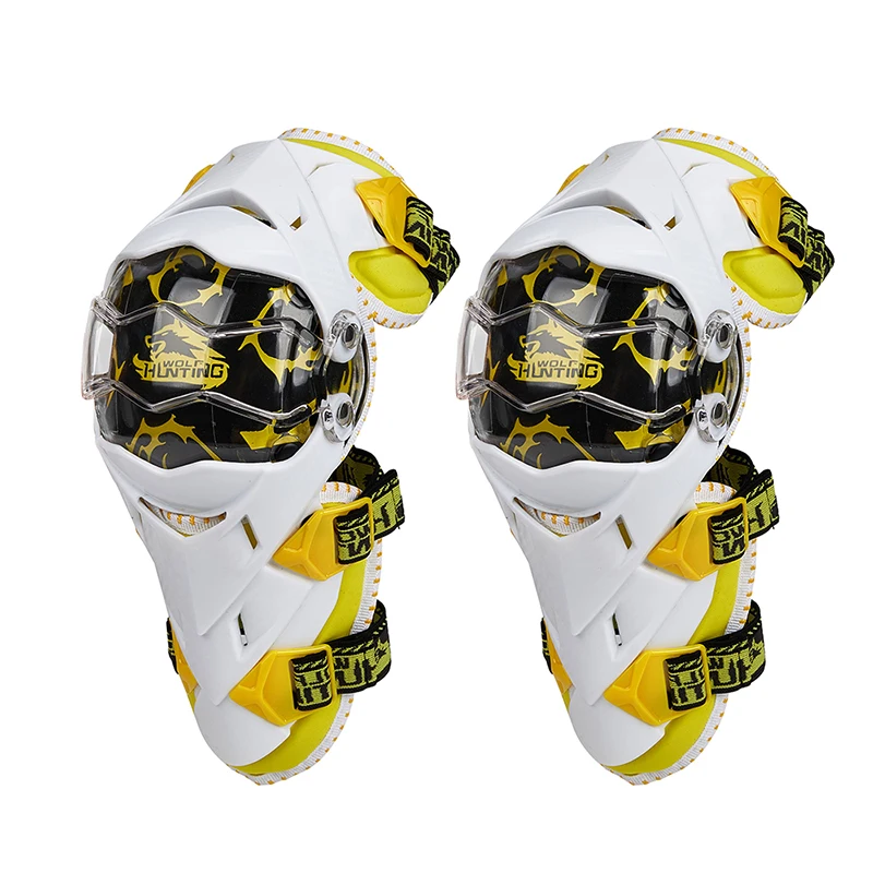 Adult Knee Guards Shock Absorbing Mountain Bike MTB Motocross Dirt Bike Riding Knee Protective anti-fall shock absorbing