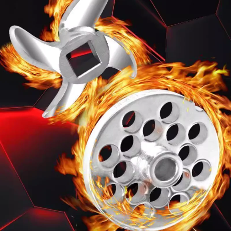 Automatic Cooked Meat Mincer Large Capacity Meat Grinder Meat Chopper Electric 110v